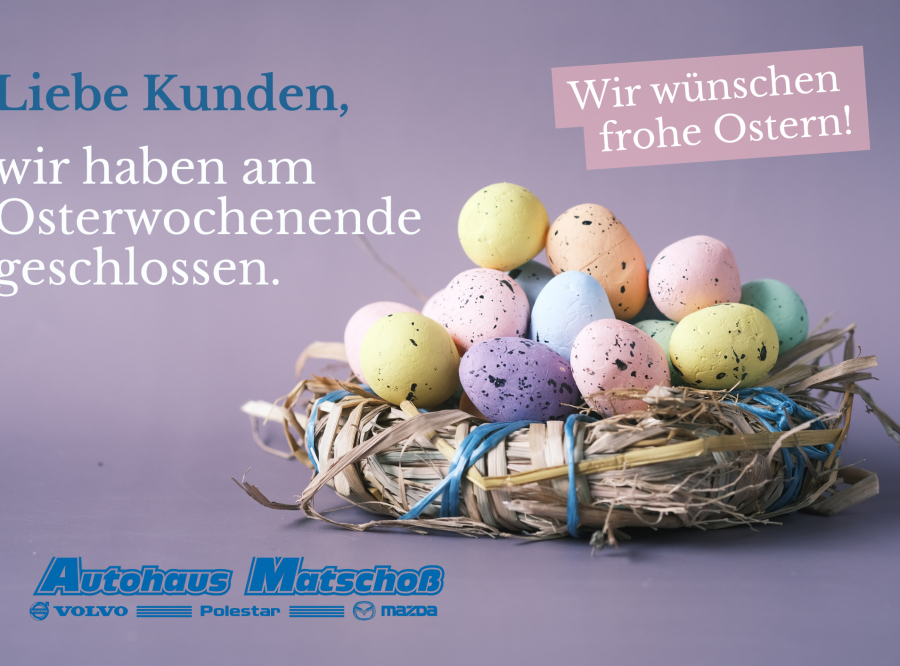 Öffnungszeiten an Ostern